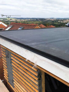 Rubber Flat Roofing Installation